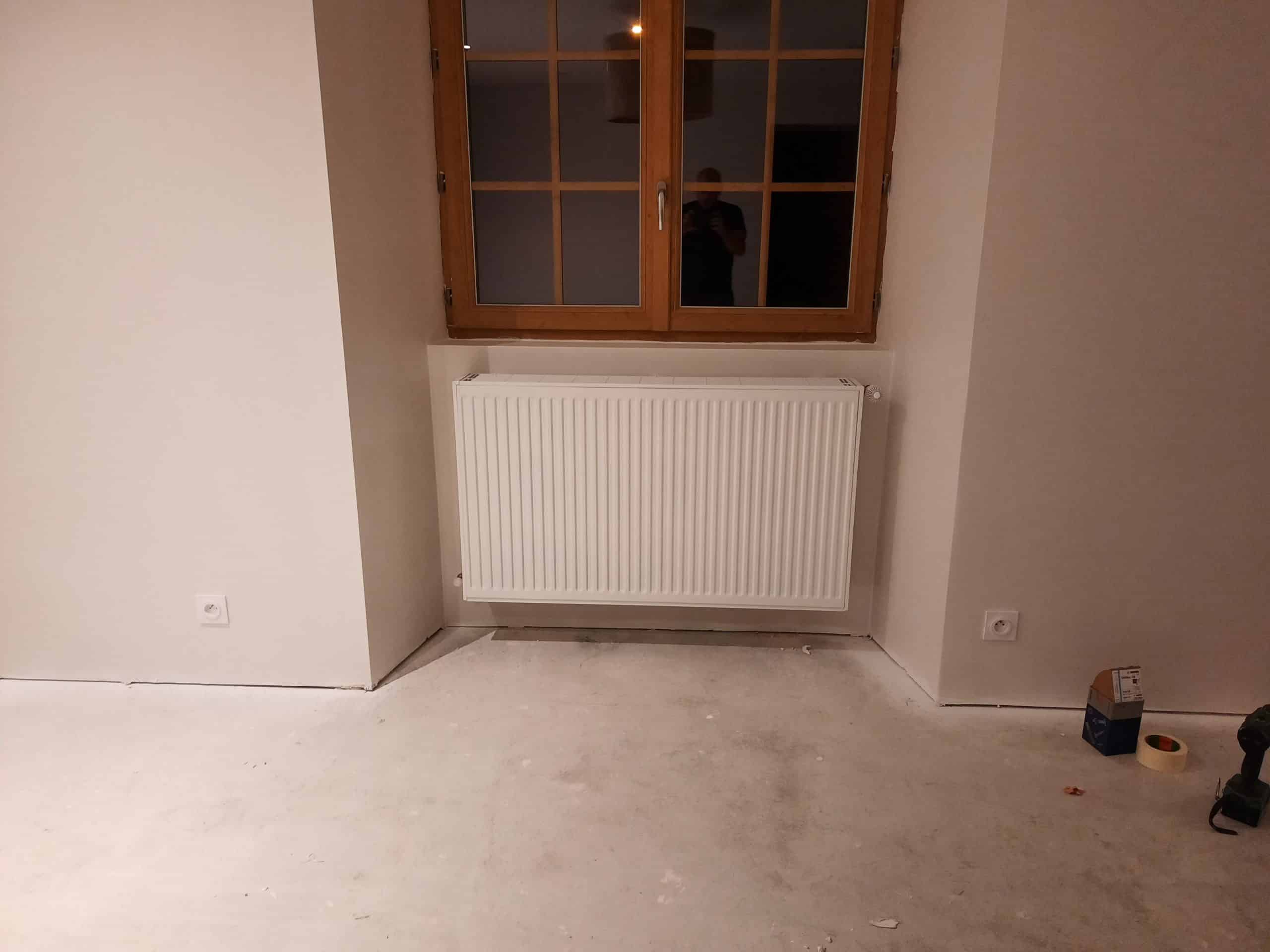 installation radiateur