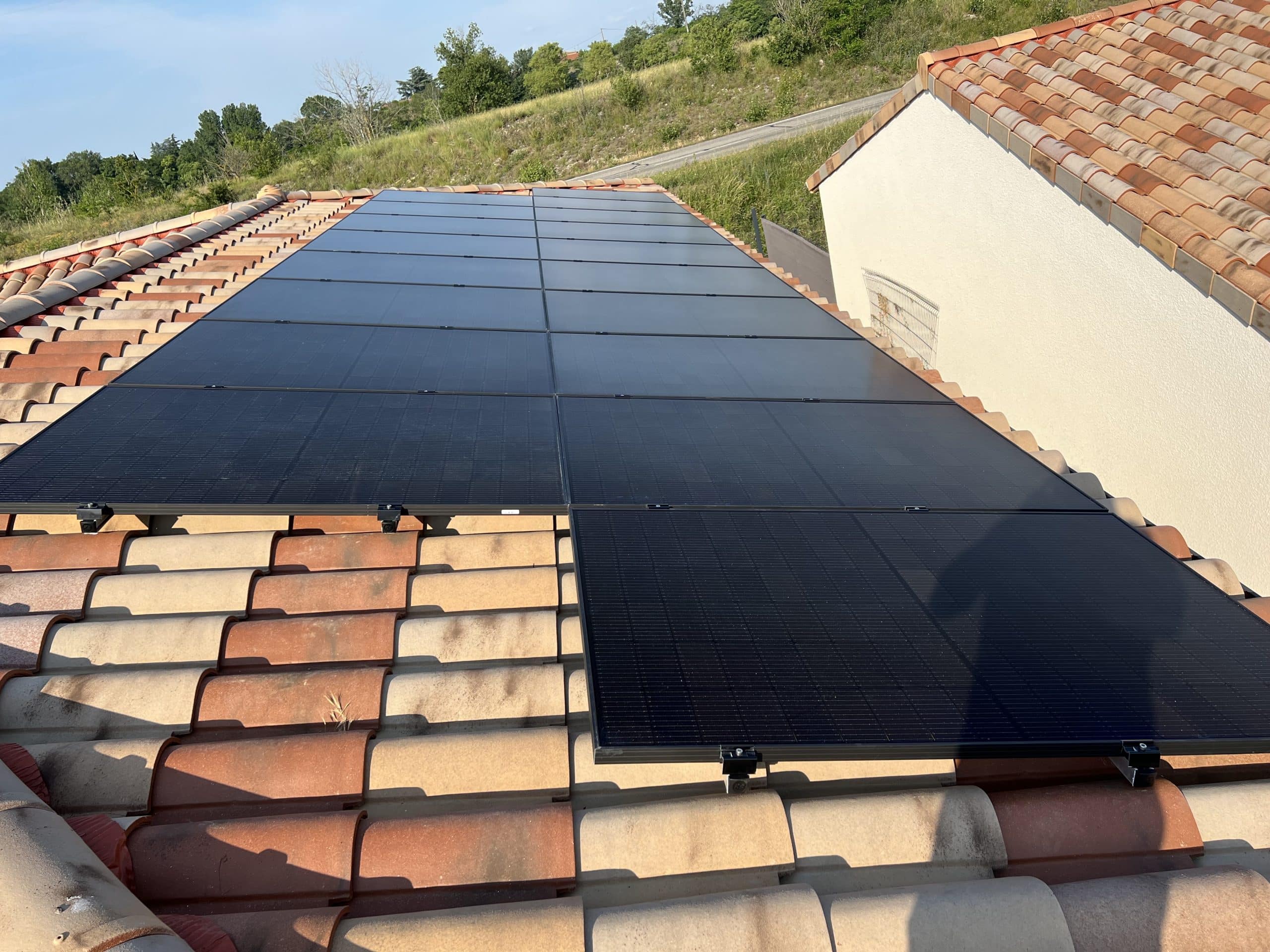 modules photovoltaïques sur toiture